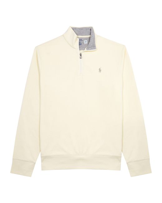 Polo Ralph Lauren Logo Half-zip Jersey Sweatshirt