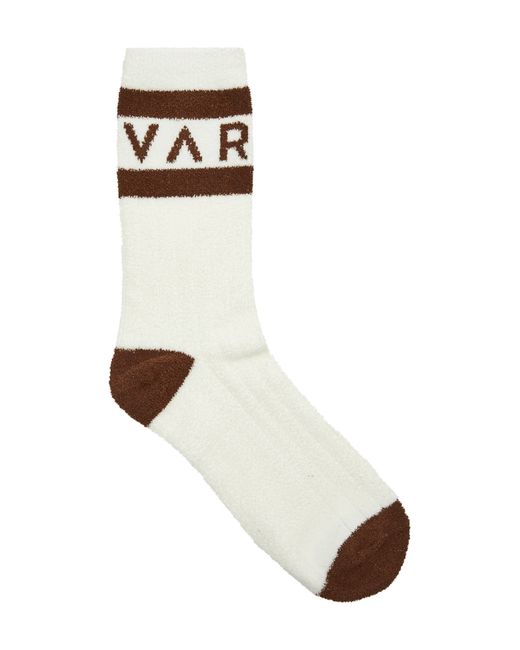 Varley Spencer Logo-intarsia Chenille Socks