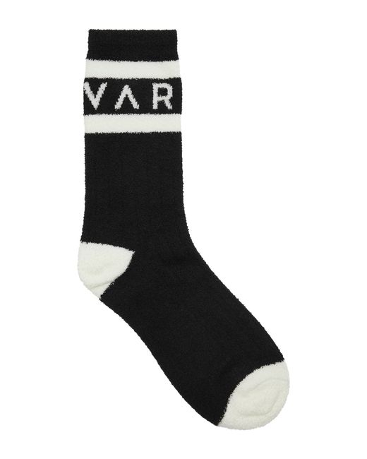 Varley Spencer Logo-intarsia Chenille Socks