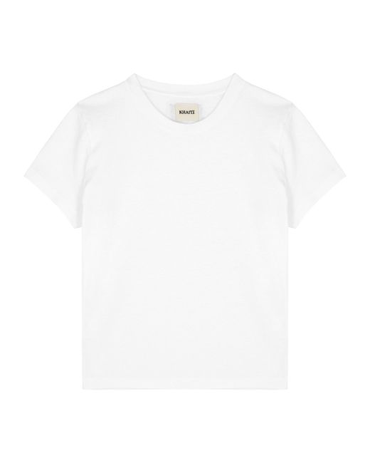 Khaite Emmylou Cotton T-shirt UK6