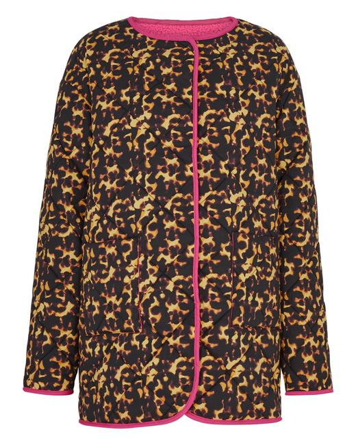 Olivia Rubin Lindsey Printed Quilted Cotton Jacket 10 UK10