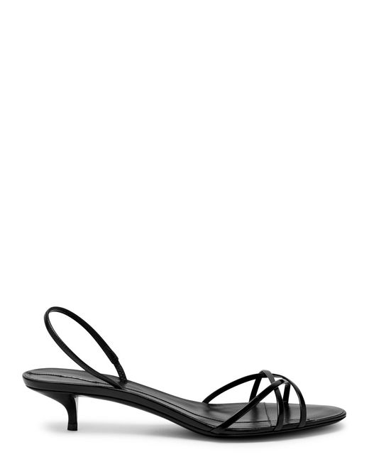 The Row Harlow 35 Leather Slingback Sandals