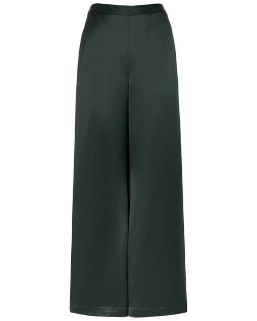 By Malene Birger Lucee Flared Satin Trousers 38 UK10