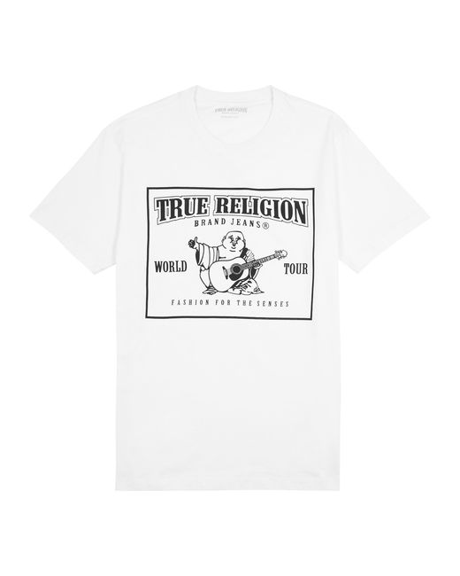 True Religion Logo-print Cotton T-shirt