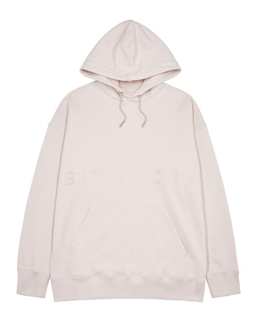 Givenchy Logo Hooded Cotton Sweatshirt