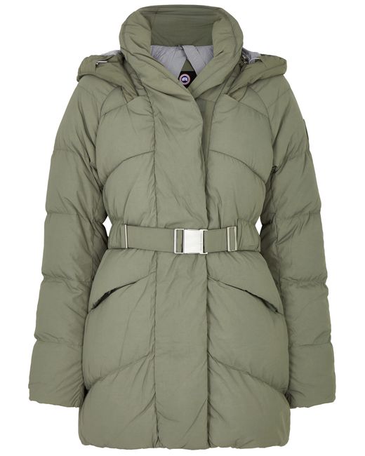 Canada Goose Marlow Belted Quilted Shell Coat UK8-10