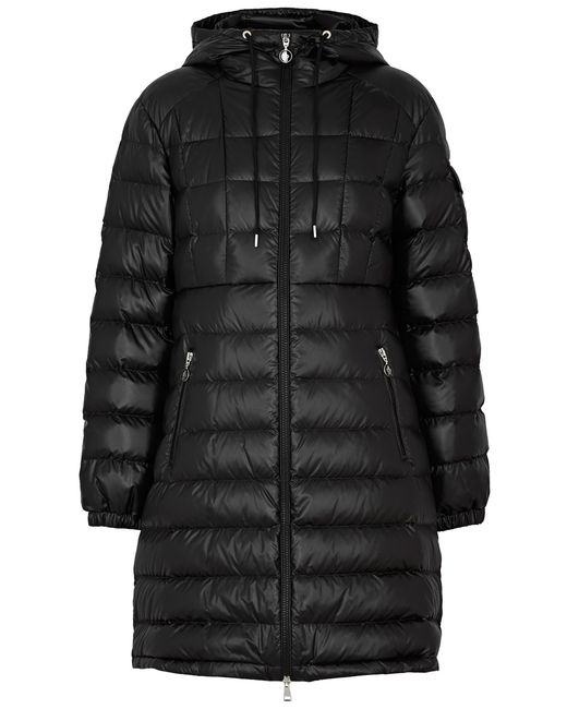 Moncler Amintore Quilted Shell Coat 4 UK 16