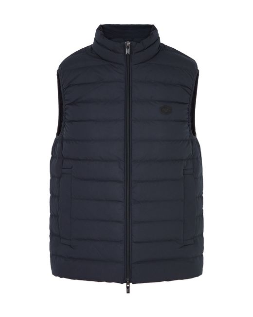 Emporio Armani Logo Quilted Shell Gilet 56 IT56