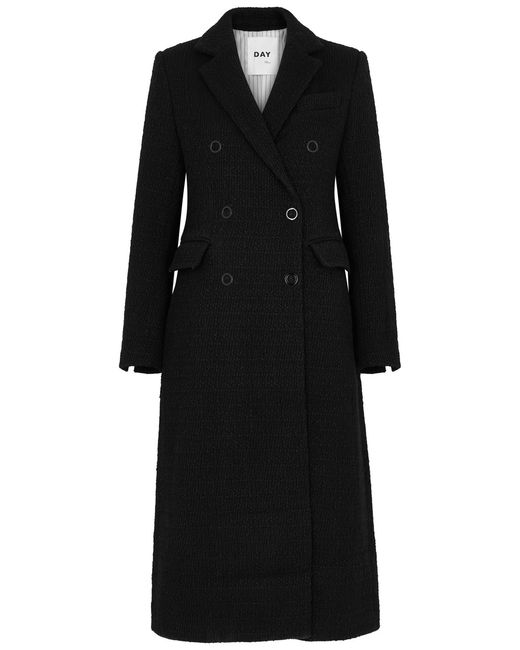 Day Birger Et Mikkelsen Ana Bouclé Wool-blend Coat 38 UK10