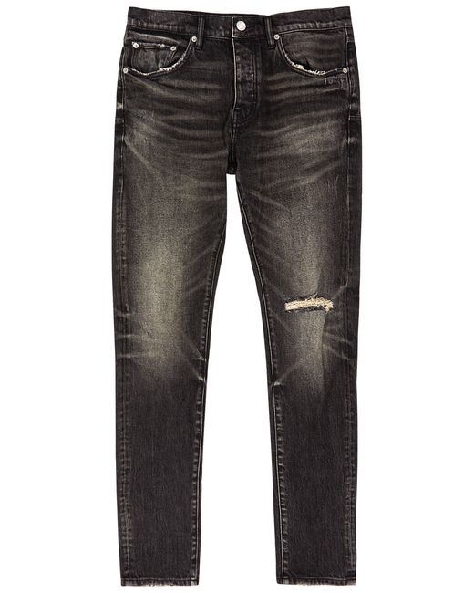 Purple Brand Distressed Skinny Jeans 32 M