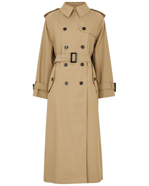 Herno Double-breasted Cotton Trench Coat 42 UK10