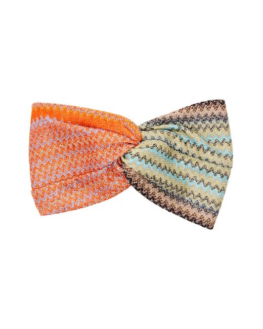 Missoni Zigzag-intarsia Knitted Headband