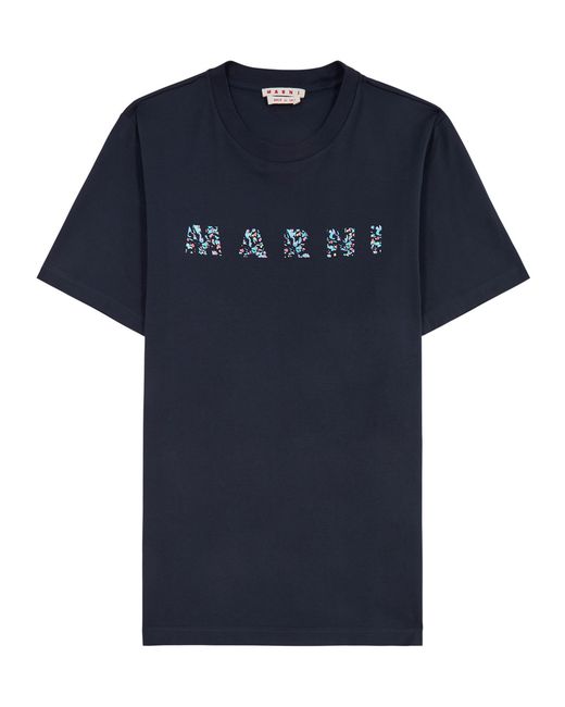 Marni Logo-print Cotton T-shirt