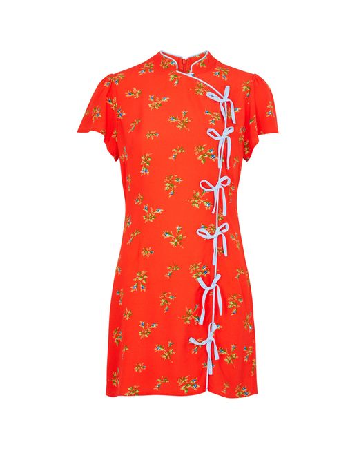 Kitri Harlow Floral-print Mini Dress 6 UK6