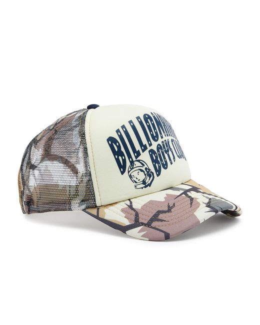 Billionaire Boys Club Camo Arch Printed Jersey Trucker cap