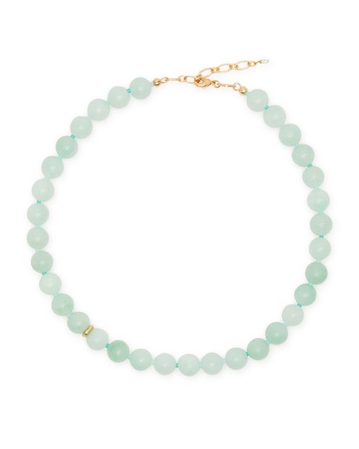 Anni Lu Seafoam 18kt Gold-plated Beaded Necklace