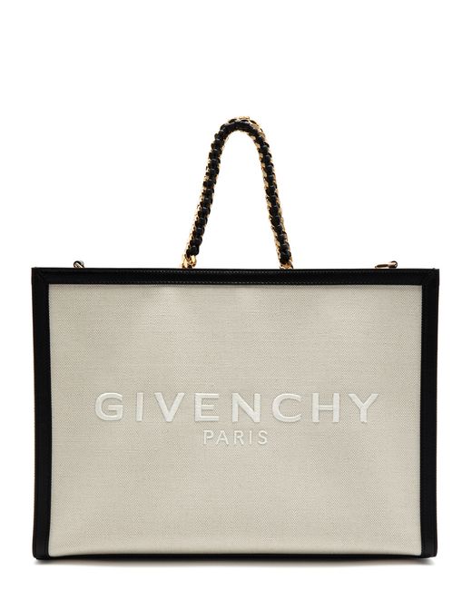 Givenchy G-Tote Medium Canvas Tote
