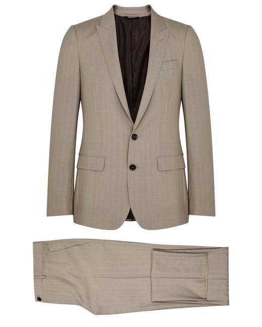 Dolce & Gabbana Martini-fit Wool Tuxedo Suit 50 IT50
