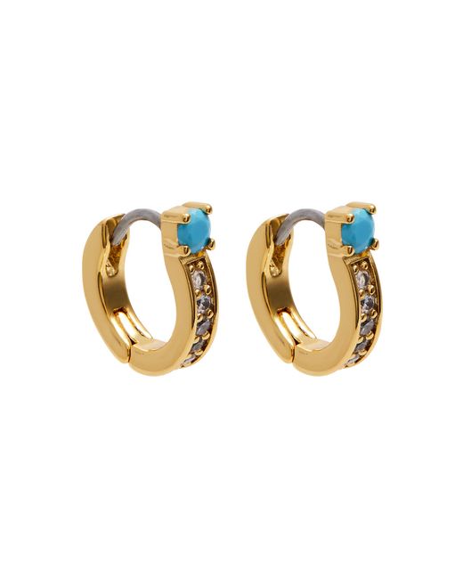 Kate Spade New York Precious Delights Gold-plated Hoop Earrings