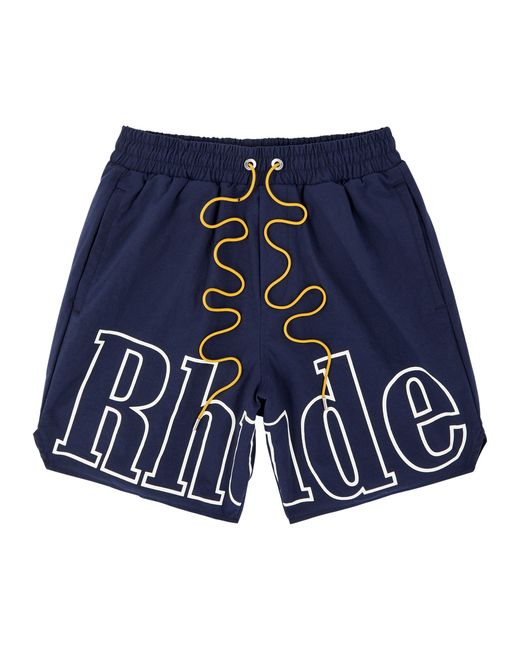 Rhude Logo-print Nylon Shorts