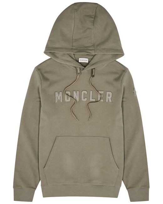 Moncler Logo Hooded Cotton Sweatshirt