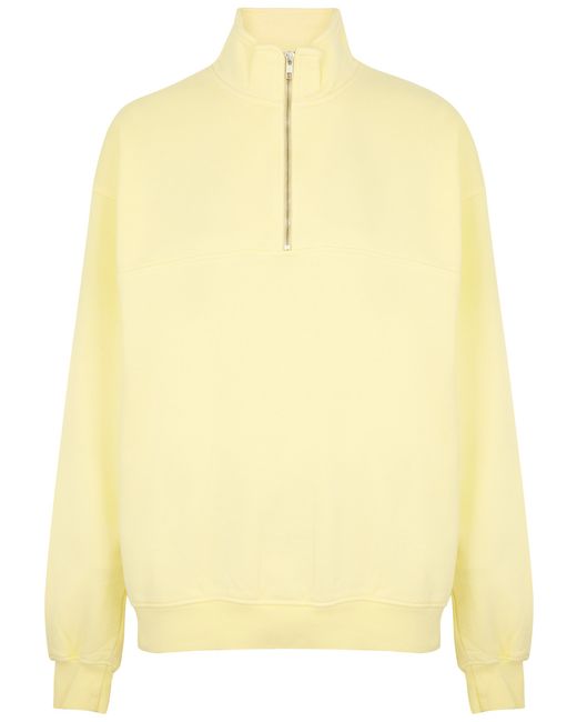 Colorful Standard Half-zip Cotton Sweatshirt UK14