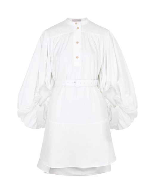 Palmer//Harding Tender Cotton-poplin Mini Dress 10 UK10
