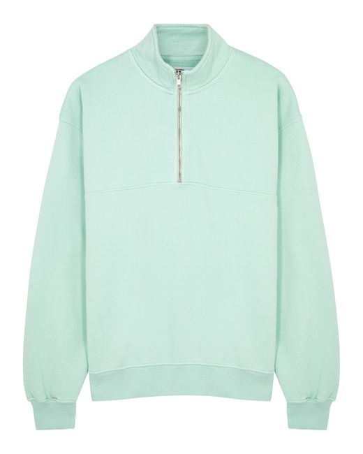 Colorful Standard Half-zip Cotton Sweatshirt UK12