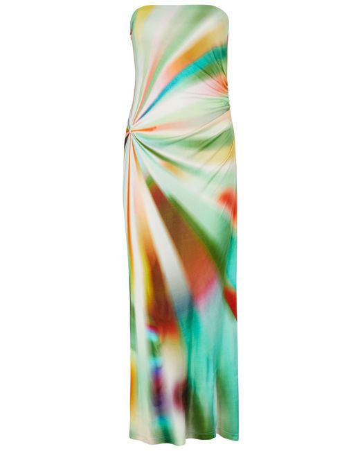 Siedres Misty Printed Jersey Maxi Dress UK8-10