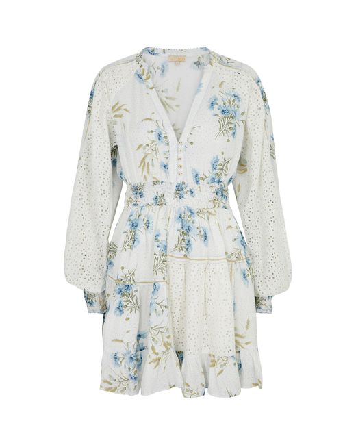 byTiMo Patchwork Cotton-blend Mini Dress UK14
