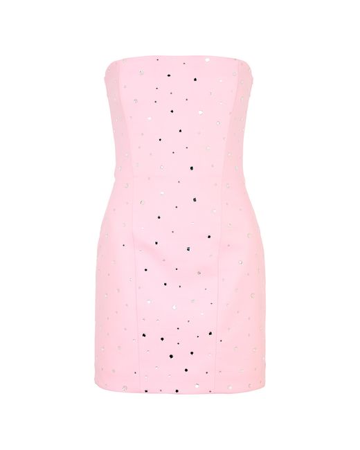 Giuseppe Di Morabito Crystal-embellished Twill Mini Dress 42 UK10