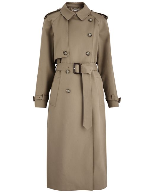 Stella McCartney Double-breasted Cotton Trench Coat 42 UK10