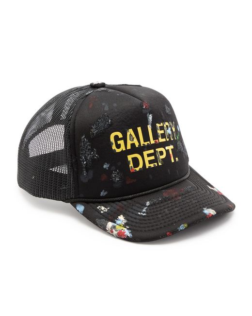 Gallery Dept. Gallery Dept. Workshop Distressed Logo-print Trucker cap