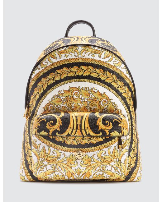 Versace Barocco Print Backpack