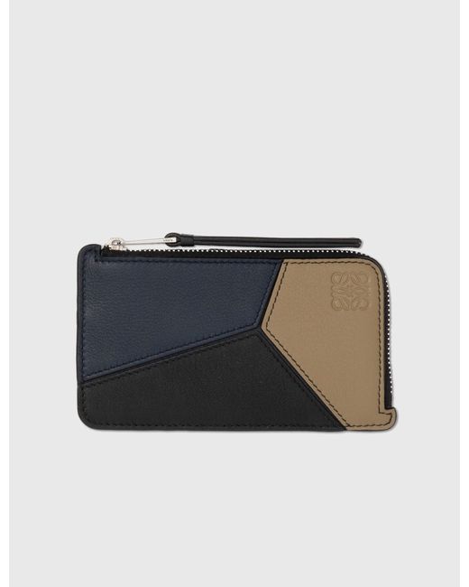 Loewe Puzzle Stitches Coin Cardholder With Key Ring