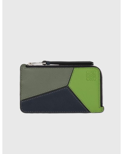 Loewe Puzzle Stitches Coin Cardholder With Key Ring
