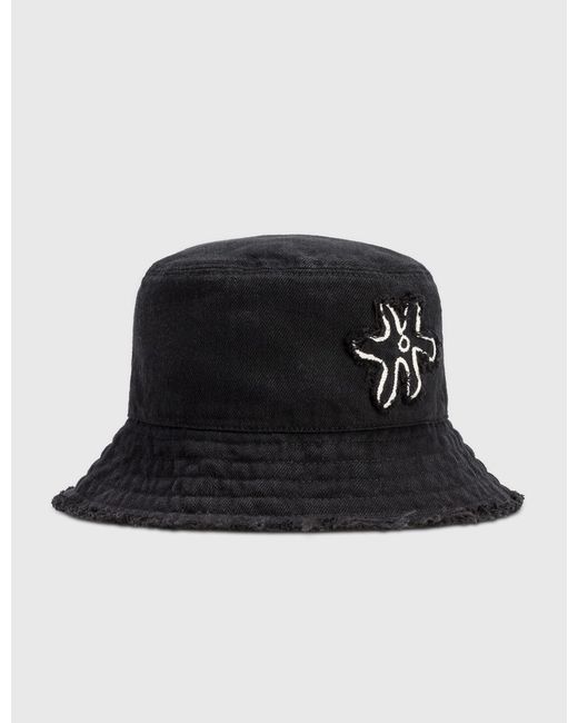 TheOpen Product Flower Embroidery Bucket Hat