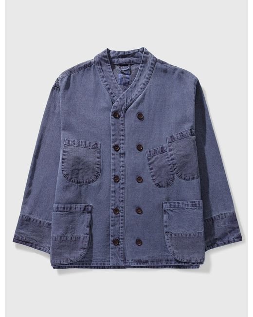 Darenimo Garment Dye Double-Breasted Jacket
