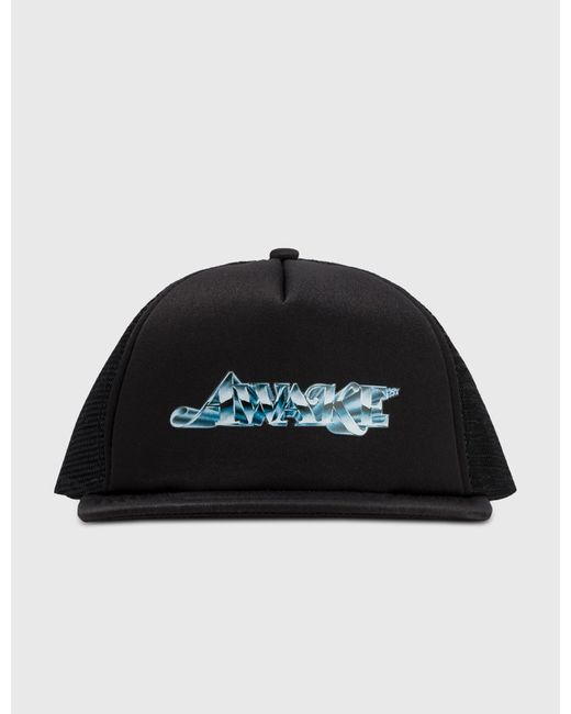 Awake Ny Chrome Logo Trucker Hat