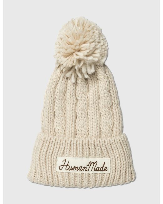 Human Made Cable Pop Beanie