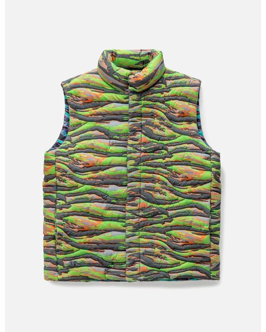 Erl Printed Quilted Puffer Vest