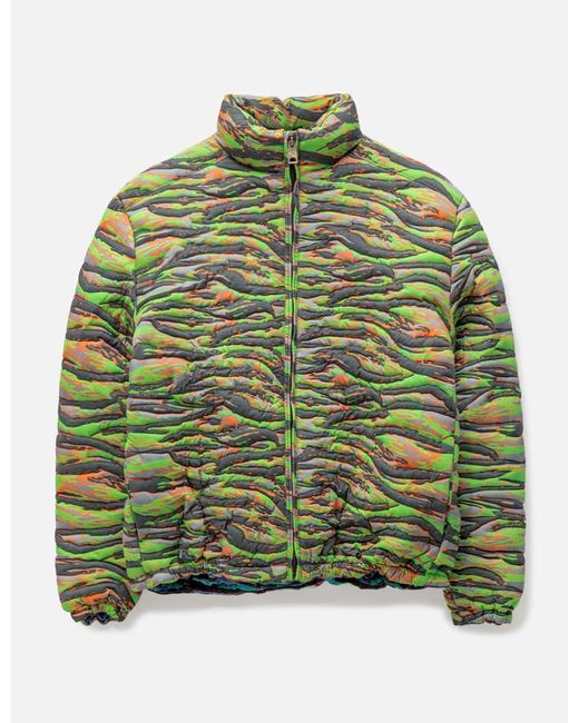 Erl Printed Quilted Puffer Jacket