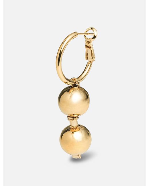 In Gold We Trust Paris Dual Ball Earring