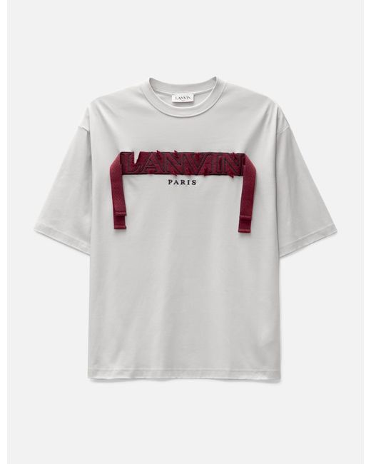 Lanvin Oversized Curblace T-shirt