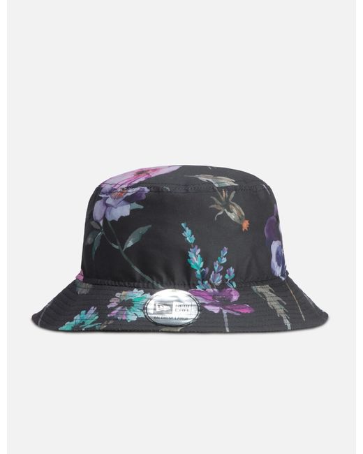 New Era Floral Bucket Hat