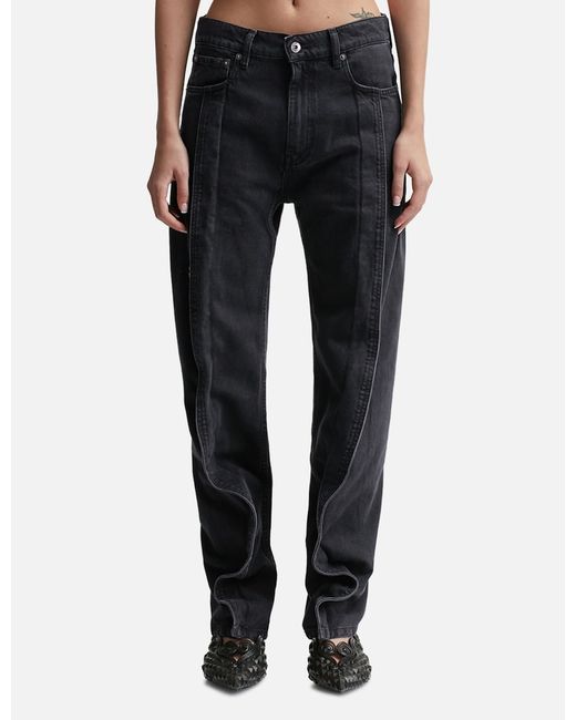 Y / Project Evergreen Banana Slim Jeans