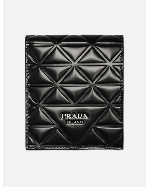 Prada Brushed Leather Wallet