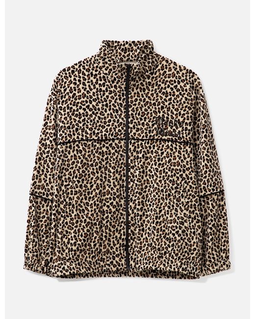 Wacko Maria Leopard Velvet Track Jacket