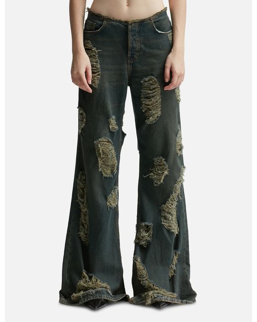 Acne Studios Loose Fit Distressed Jeans