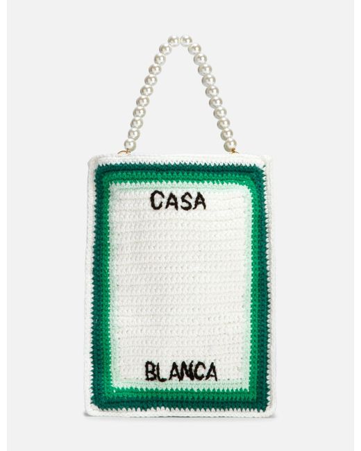 Casablanca Cotton Mini Crochet Bag